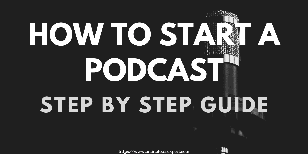 How to start a Podcast