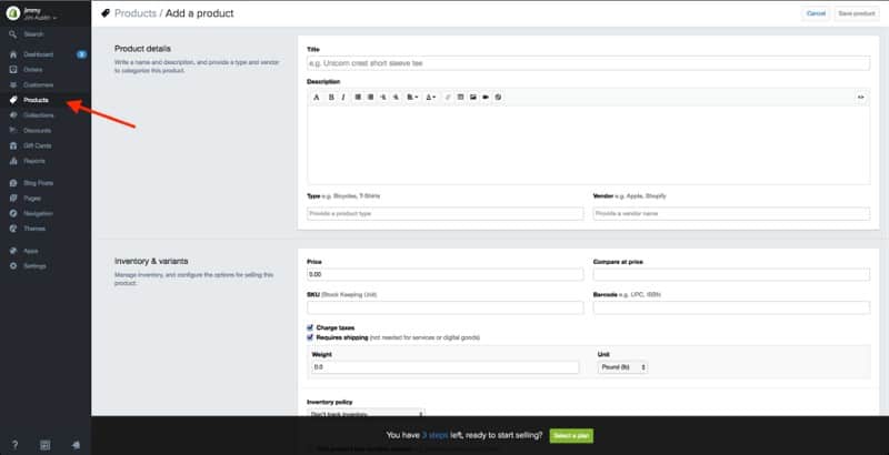 Listing your products and adding new ones on Shopify isn’t complicated