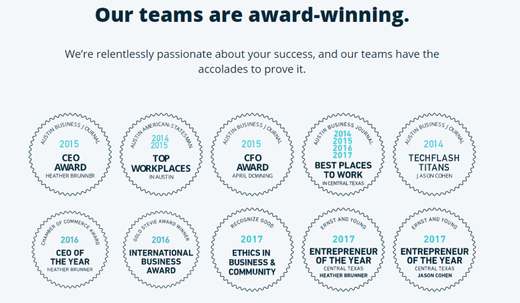 Award-Winning WP Engine Hosting Team