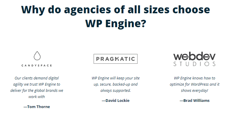 WP Engine WordPress Hosting Solution for Agencies