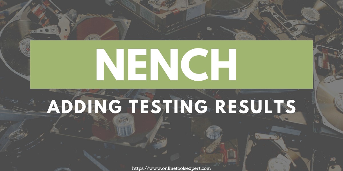 nench Adding Server Test Results