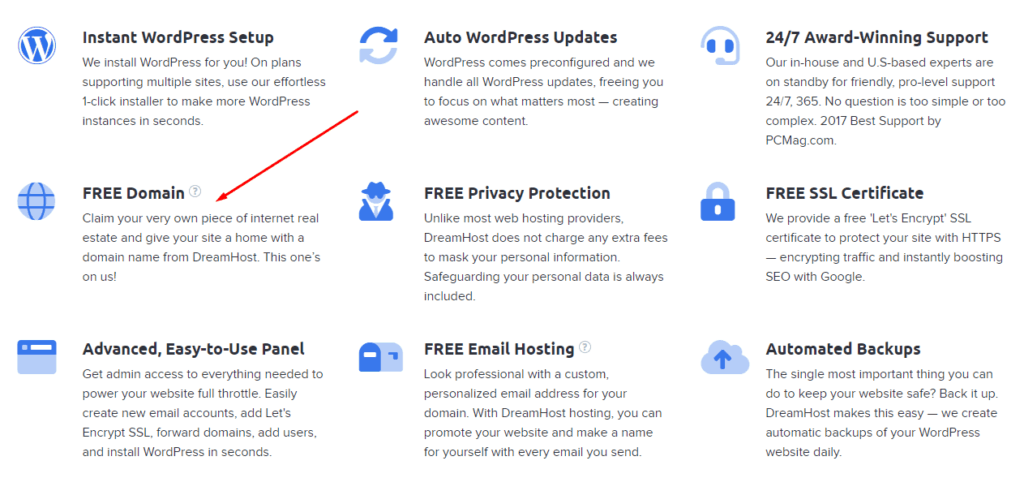 Get a FREE domain name together with web hosting package
