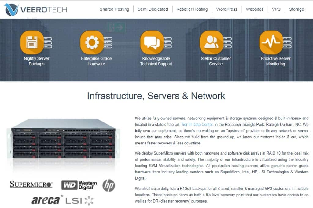 Veerotech affordable and reliable webhosting provider and solutions