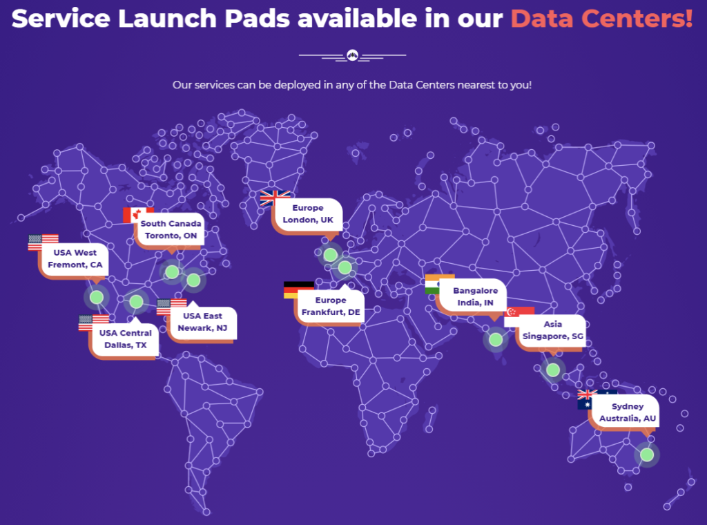 HostArmada Datacenter Locations