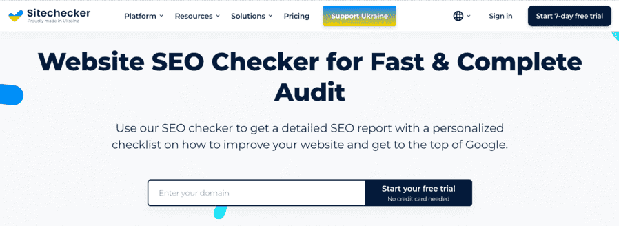 Backlink Checker by Sitechecker