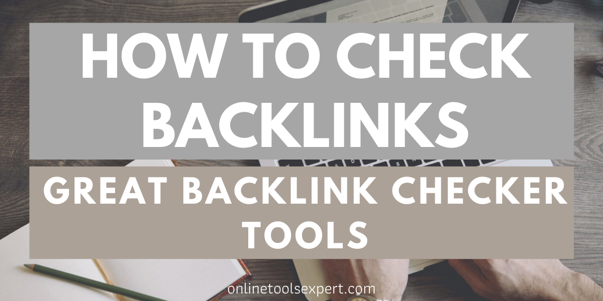 How to check backlinks