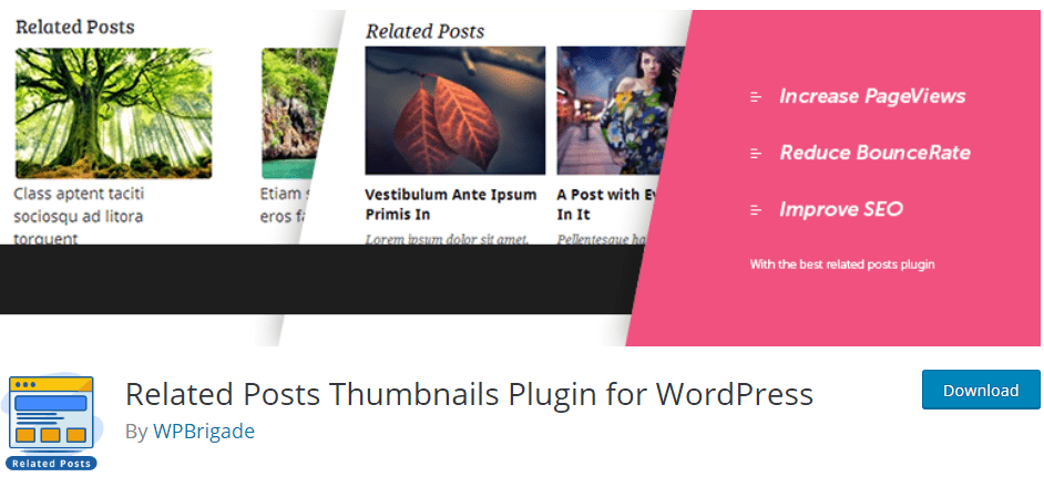 Related Posts Thumbnails Plugin For WordPress