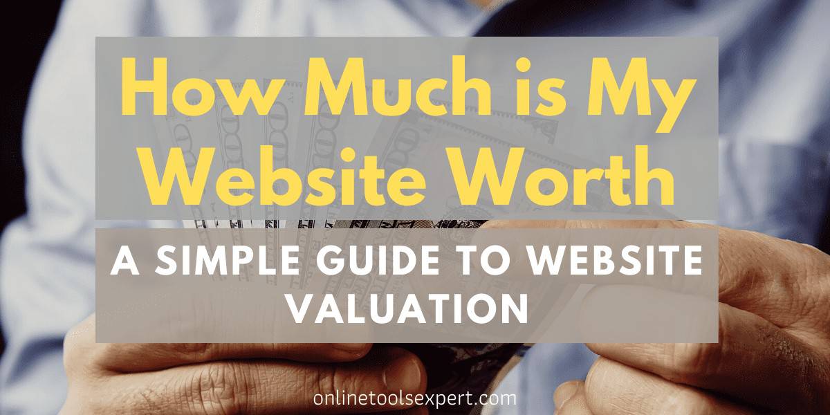 How Much is My Website Worth A Simple Guide to website Valuation
